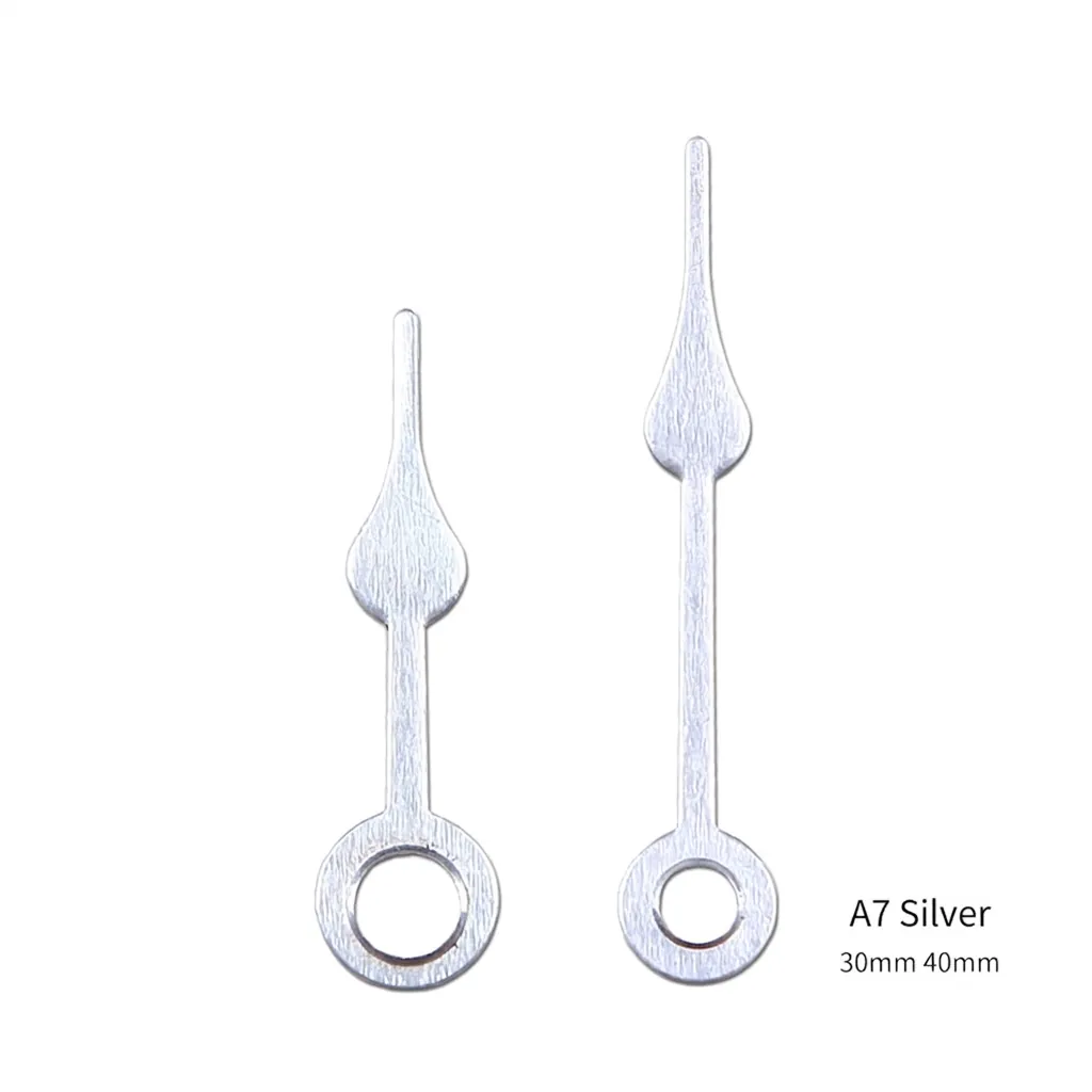 Aiguilles De Pendule En Métal Aluminium Remplacement Heure Minute Pour Horloge Murale Réveil Quartz Réparation DIY Moderne