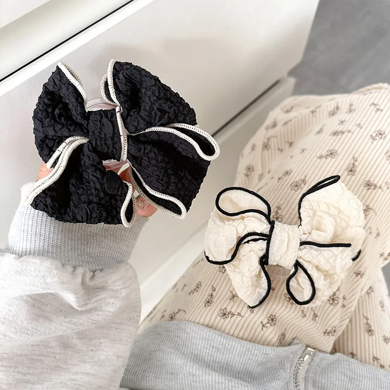 Expandable Phone Grip Stand Fabric Bowknot Mobile Holder For Desk Simple Elegant Cloth Accessory