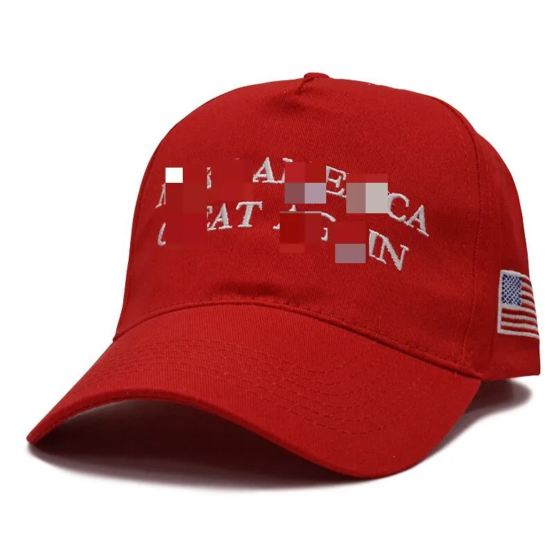Baseball Cap Cotton Canvas Trucker Hat Embroidered Letter US Flag Patch Adjustable Sun Protection Sports Men Women