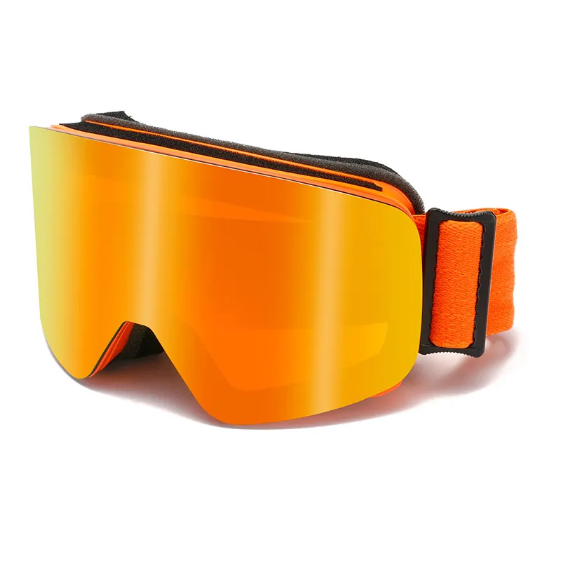 Ski Goggles Kids Double Layer Anti Fog Windproof Outdoor Winter Sports Eyewear PC Lens Adjustable Elastic Strap