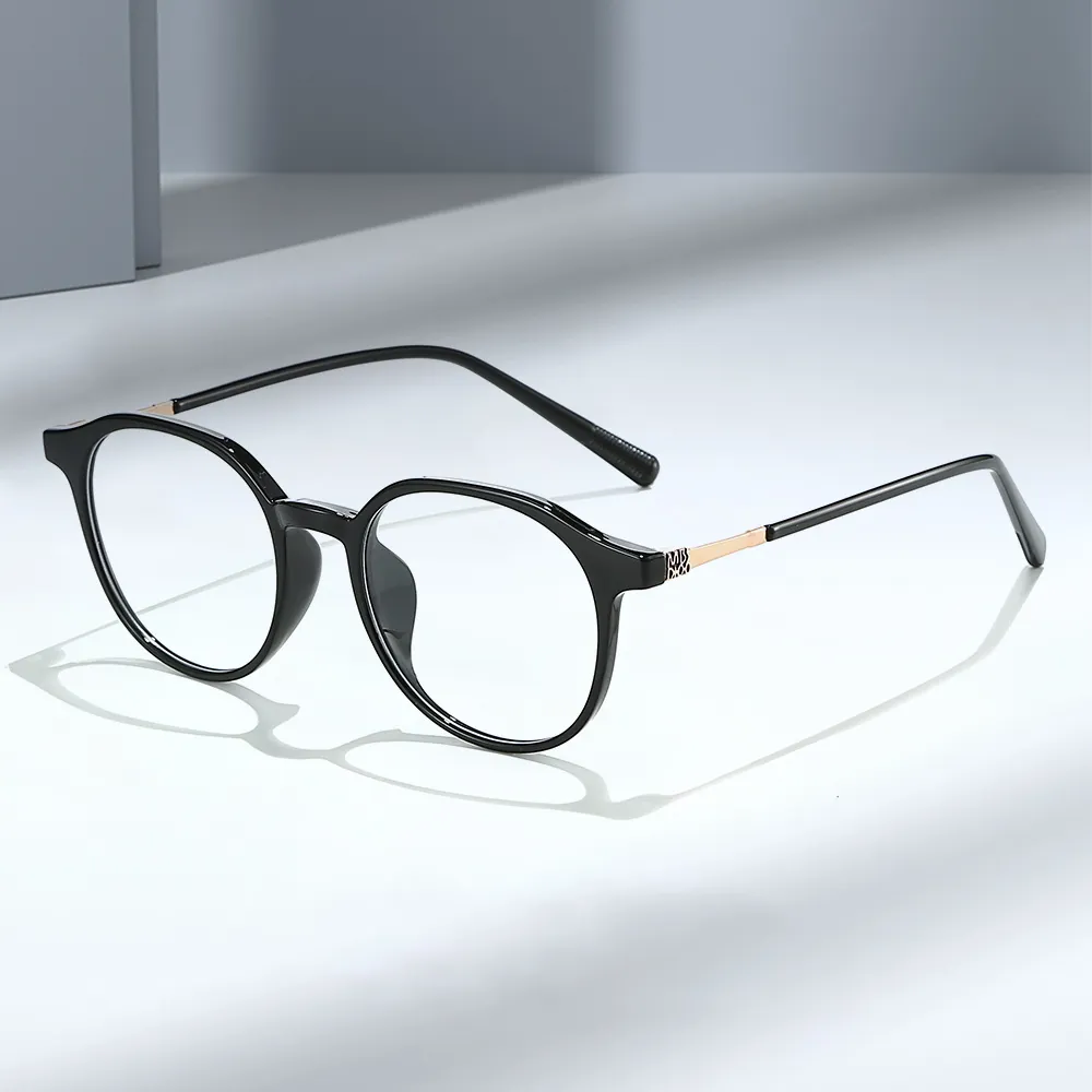 Occhiali Filtro Luce Blu Tondi Retro Montura PC Lente AC Cerniera Metallica Anti Riflesso UV400 Unisex
