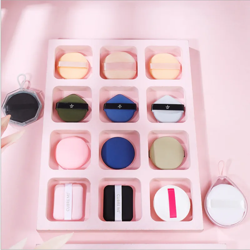 Hydrophilic Non-Latex Makeup Sponge Puff For Foundation Powder Marshmallow Cushion Puff Wet And Dry Dual Use Makeup Tools