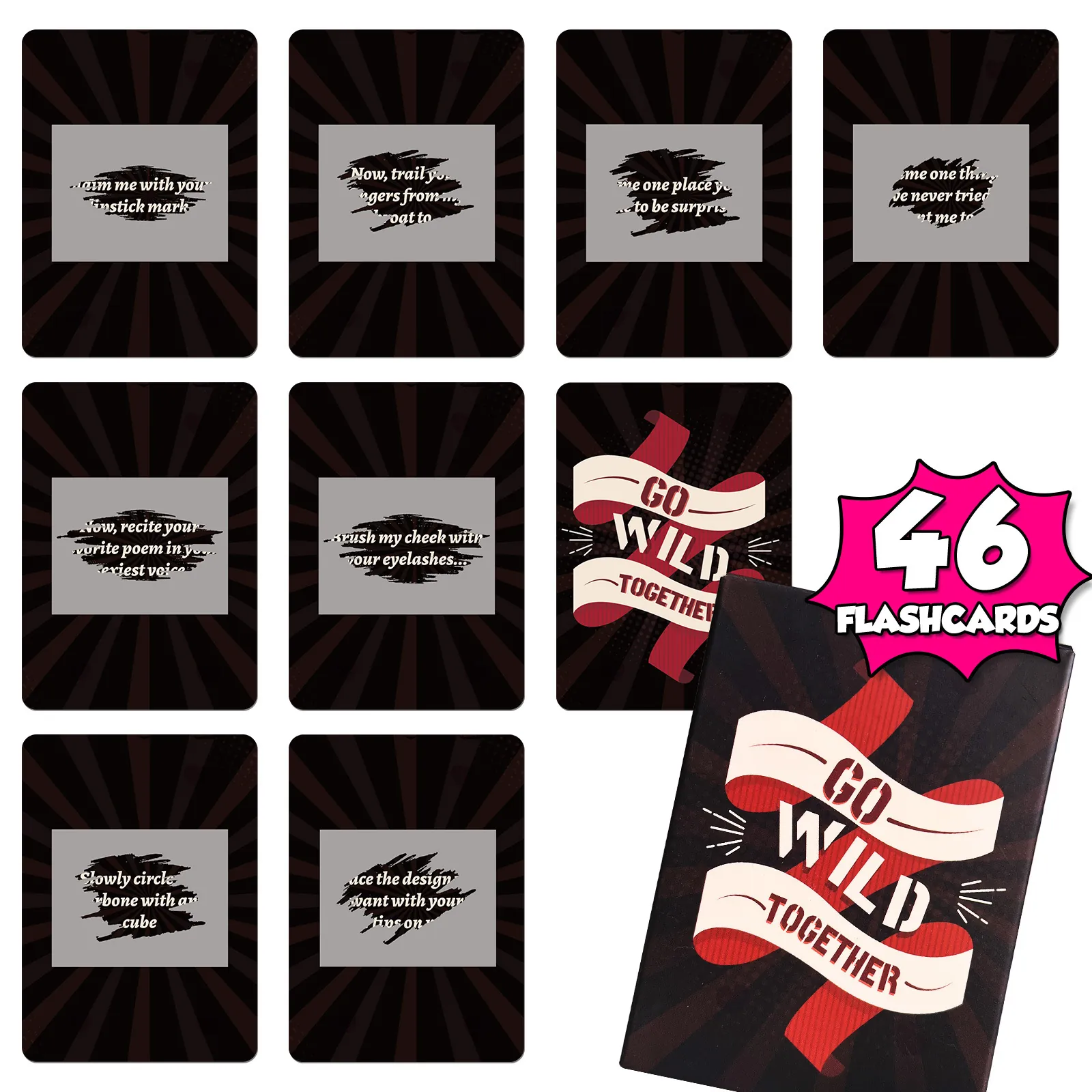 Go Wild Together Couple Scratch Off Cards Romantic Interactive Game For Adults Lovers Romantic Date Night Game Anniversary Gift