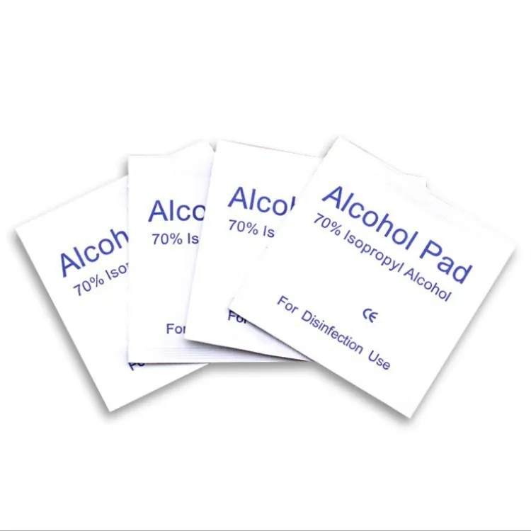 Salviette Imbevute di Alcol Usa e Getta in Tessuto Non Tessuto per Pulizia Gioielli Orecchini Anelli Disinfezione Pelle