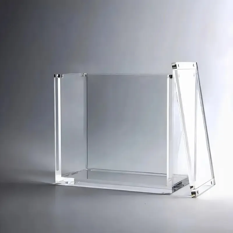 Clear Acrylic Magnetic Display Case For Collectible Trading Card Booster Boxes Protective Dustproof Transparent Storage Box