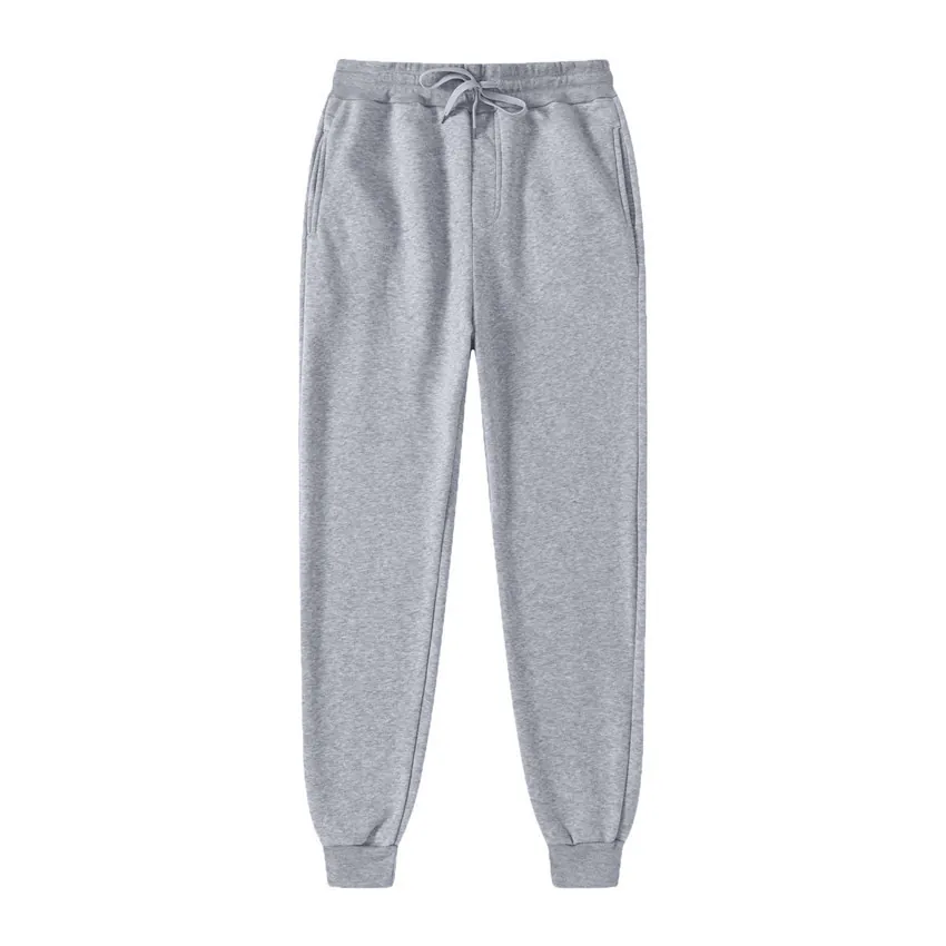 Dames Casual Joggingbroek Polyester Met Fleece Gevoerd Trekkoord Elastische Taille Geribbelde Manchetten Sport Fitness Broek