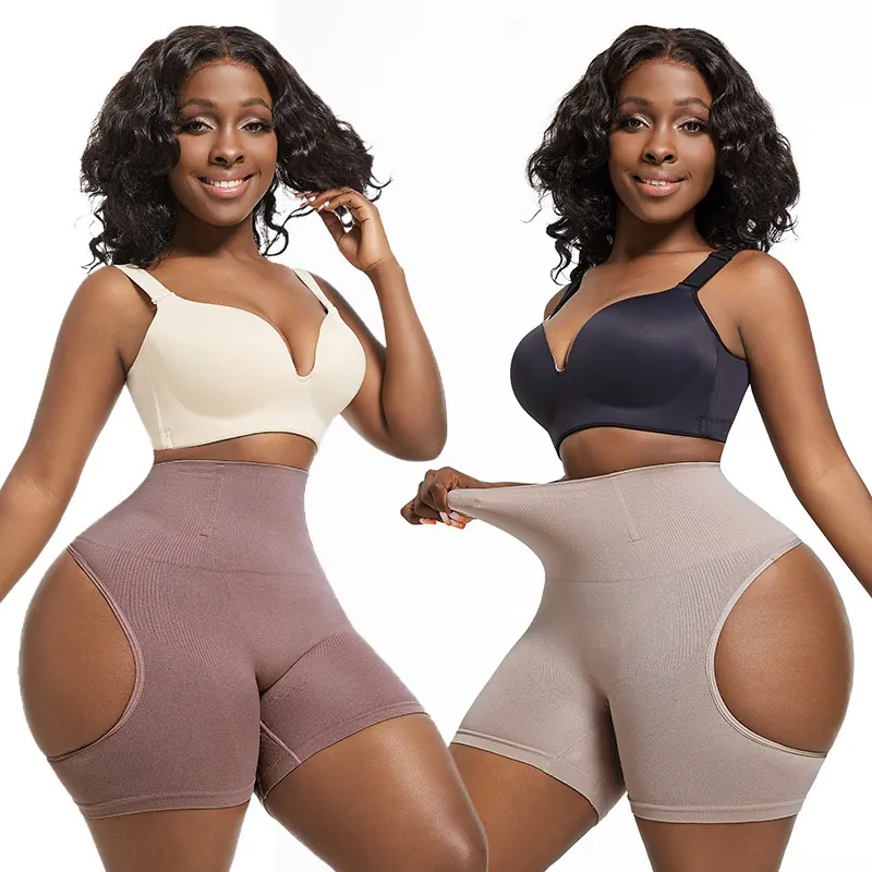 Women High Waist Tummy Control Shapewear Panties Nylon Seamless Butt Lifting Body Shaper Shorts Postpartum Shaping Underwear