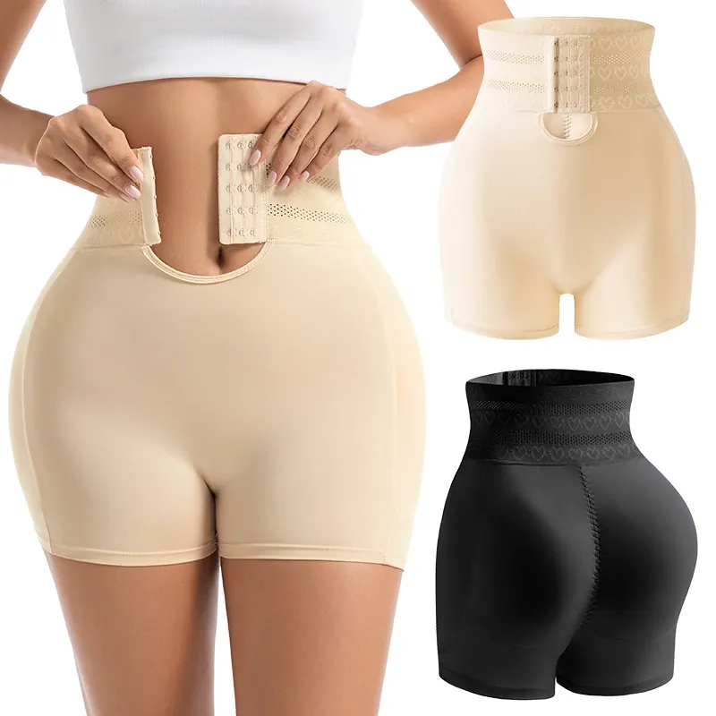 Women High Waist Tummy Control Shapewear Panties Butt Lifter Adjustable Hook Closure Body Shaper Slimming Underwear Breathable