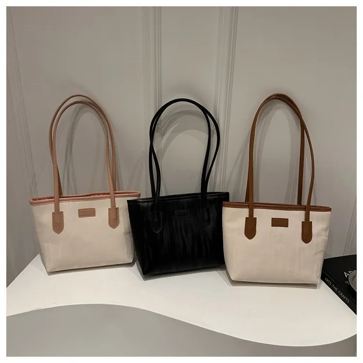 Large Capacity Women Tote Bag Minimalist Fashion Suede Shoulder Bag For Work Daily Commute Wave Texture Handbag Stylish Gift