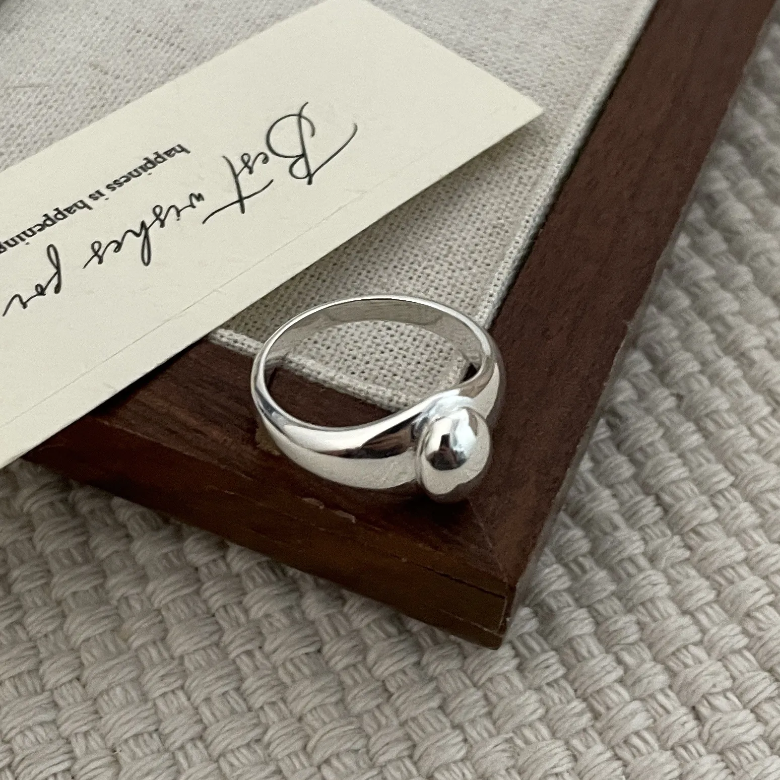 Anello Sigillo Ovale in Argento Sterling 925 Minimalista Lucido Semplice Anello Geometrico da Donna Gioielli Quotidiani Accessorio