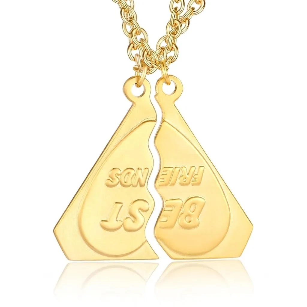Stainless Steel Geometric Stitching Pendant Necklace For Men Retro Shield Cross Religious Best Friends Friendship Jewelry Gift