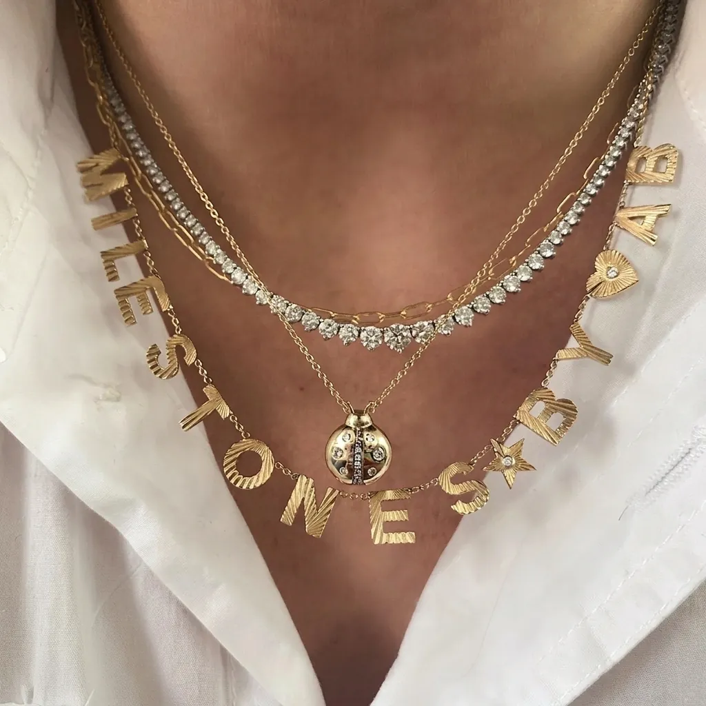 Boucles d'oreilles et Collier Coccinelle en Acier Inoxydable Plaqués Or avec Strass Scarabée Mauvais Œil pour Femmes