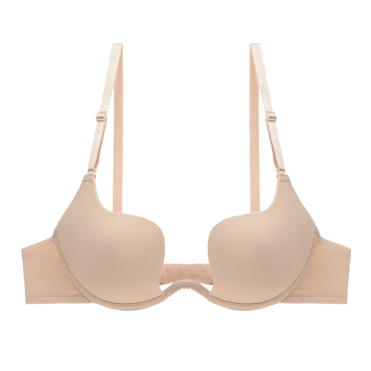 Women Seamless Sexy Deep U Plunge Bra Push Up Invisible Underwear For Low Cut Backless Dress Wedding Party Lingerie