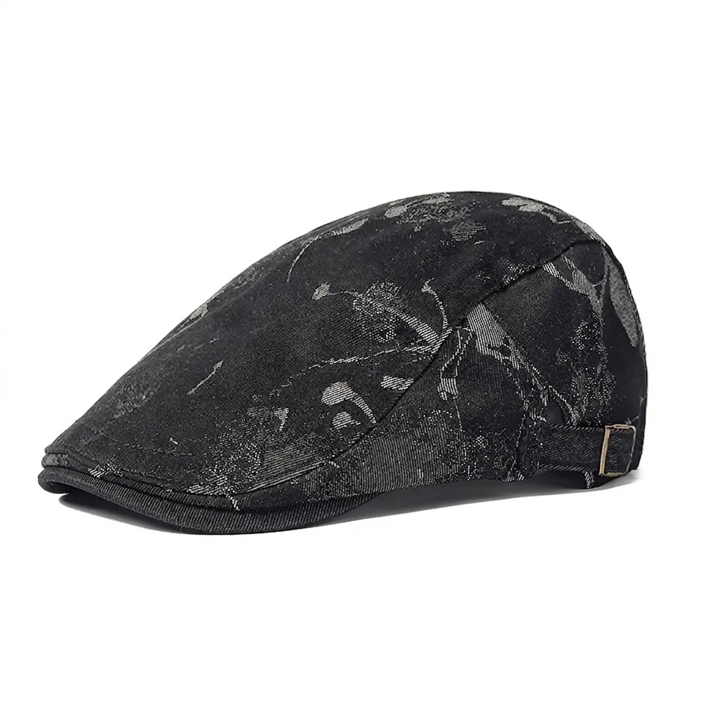 Coppola Vintage Lavata per Uomo Donna Berretto Graffiti Cappello da Pittore Regolabile Streetwear in Misto Cotone Cappello da Sole