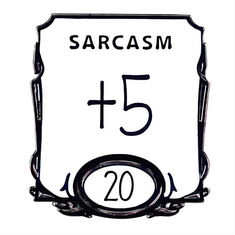 Humorous Sarcasm Game Enamel Pin RPG Style Shield Badge Alloy Painted Brooch Black White Accessory For Backpack Clothing