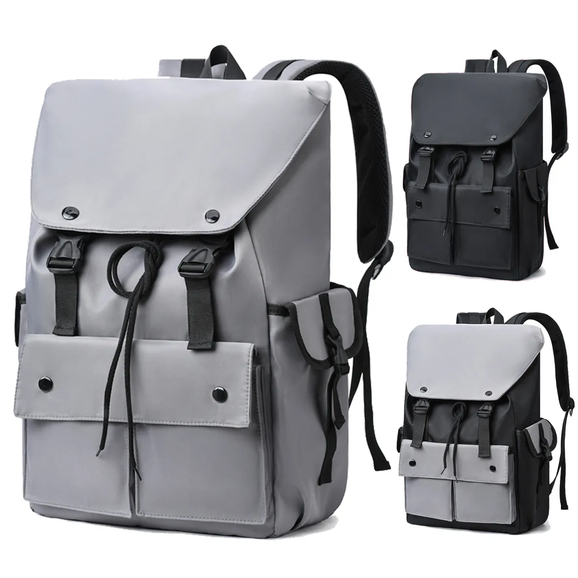 Large Capacity Waterproof Oxford Cloth Backpack For Men Women Laptop Bag Urban Casual Student School Travel Daypack