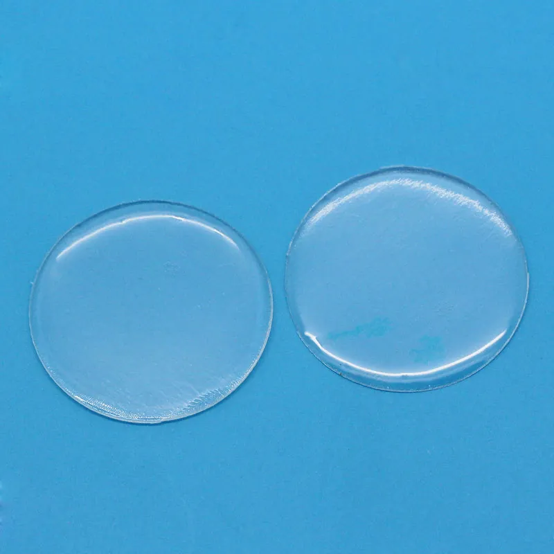 Adesivi Autoadesivi in Resina Rotonda Chiara per Fai da Te Creazione di Gioielli Artigianato Scrapbooking Cabochon a Cupola Epossidica Trasparente