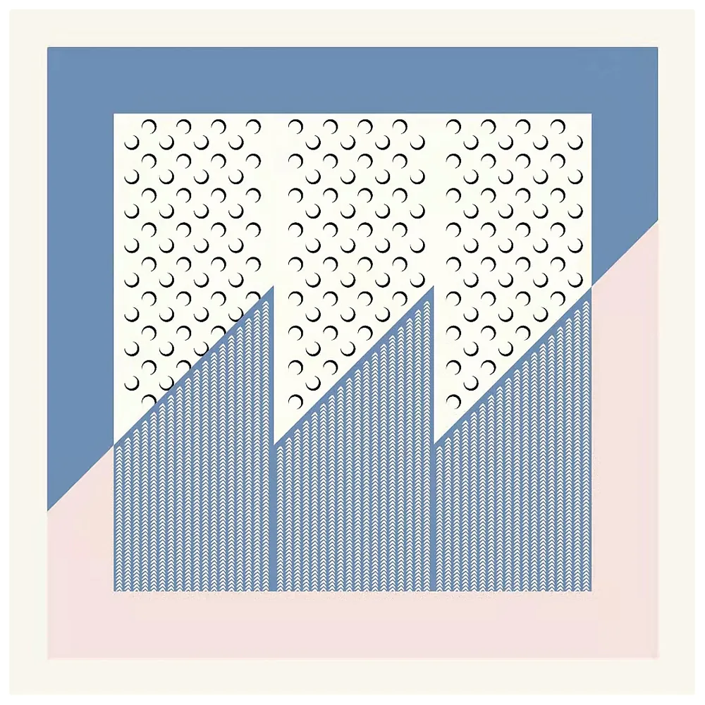 Mode Dames Satijn Vierkante Sjaal Grote Zijdeachtige Sjaal Retro Geometrisch Halve Maan Patroon Decoratieve Hoofddoek Halssjaal Voor Reizen Dagelijks