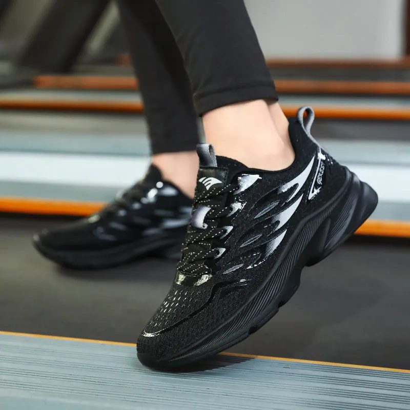 Womens Breathable Mesh Running Shoes 2025 New Lightweight Soft Sole Sports Shoes For Gym Fitness Casual Walking Sneakers