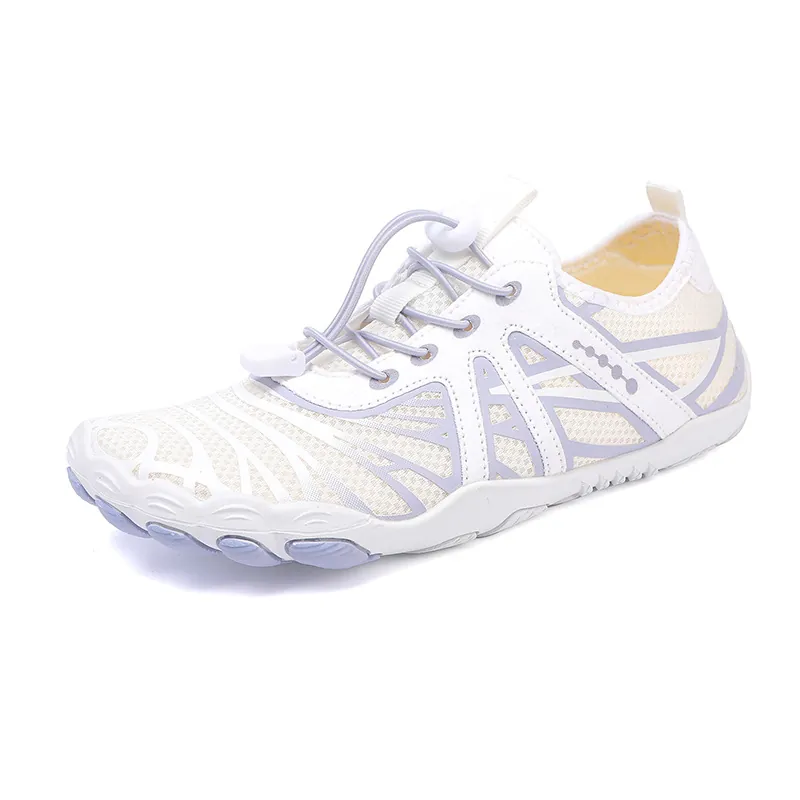 Unisex Five-Toed Water Shoes Breathable Quick Dry Beach Wading Shoes Non-Slip Outdoor Hiking Swimming Sneakers For Men Women