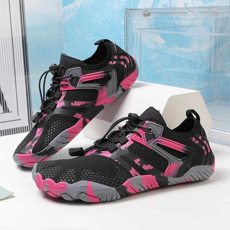 Zomer Outdoor Vijf-Vinger Wadschoenen Voor Dames Heren Sneldrogend Ademend Strand Sport Waterschoenen Wandelschoenen