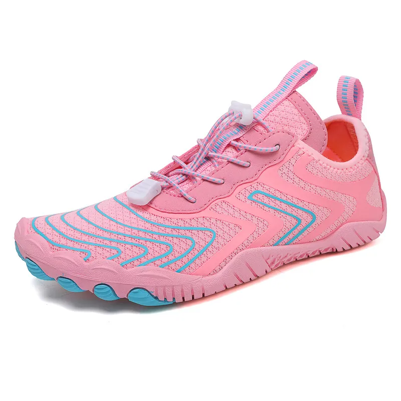 Scarpe da Guado ad Asciugatura Rapida Scarpe da Acqua Spiaggia Unisex Traspirante Mesh Suola in Gomma Fitness Nuoto Sneakers