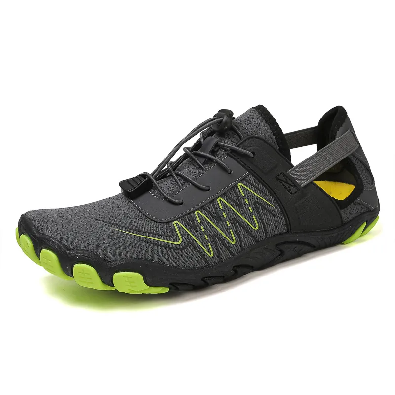 Unisex Outdoor Wasserschuhe Schnelltrocknend Barfuß Strand Schwimmschuhe Atmungsaktiv Rutschfest Wandern Fitness Yoga Sneaker