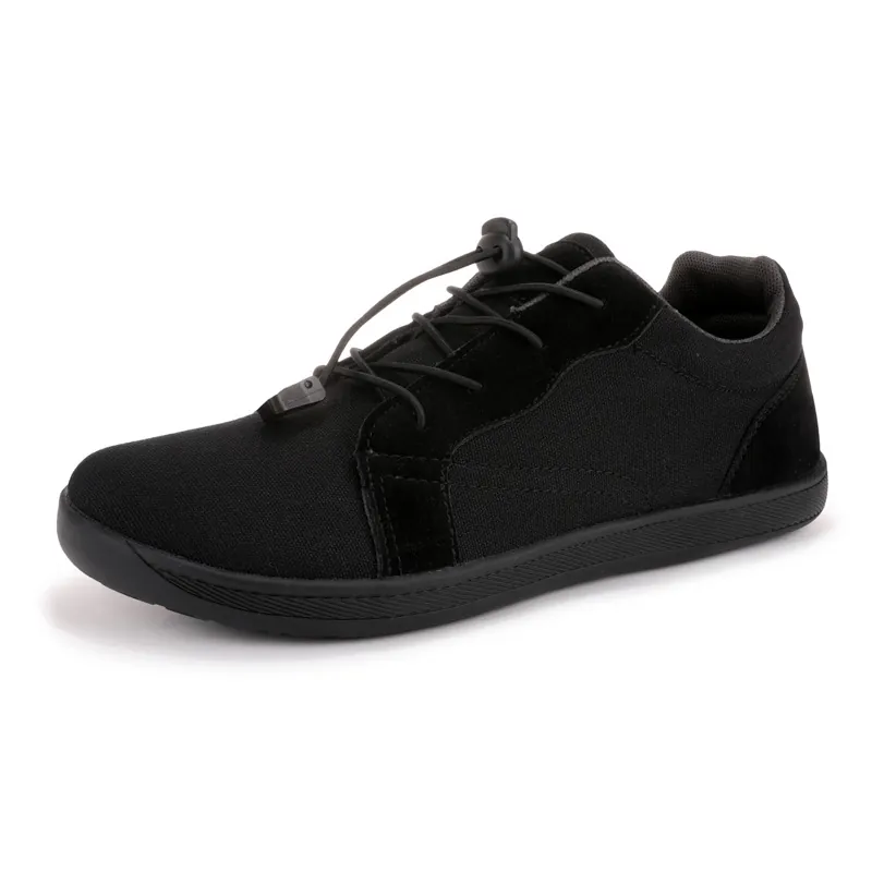 Barfußschuhe Herren Damen Breite Zehenbox Atmungsaktive Wanderschuhe Schnellverschluss Outdoor Lässig Laufschuhe Fitness
