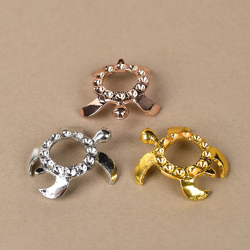 Mini Turtle Metal Sphere Stand For Crystal Ball Alloy Rhinestone Inlaid Animal Shape Display Base Gold Silver Rose Gold Holder