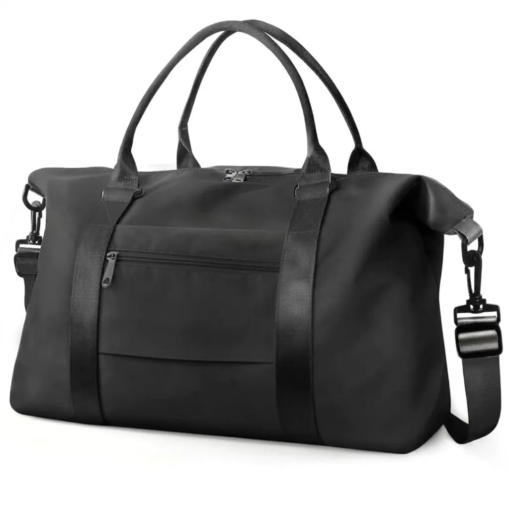 Sac de Voyage Grande Capacité Avec Séparation Humide et Sèche Sac à Main en Nylon Imperméable pour Gym Sports Unisexe