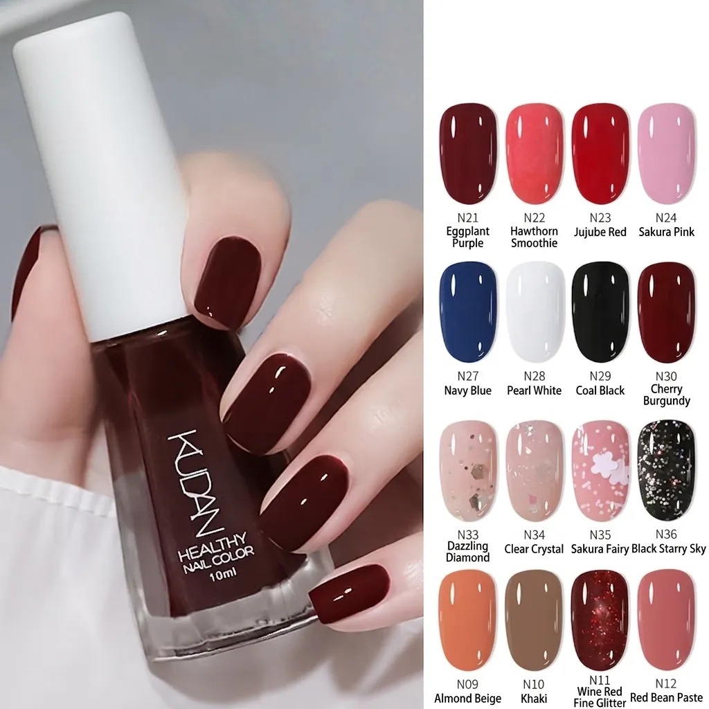 Water Based Nail Polish Quick Drying Peelable Tearable Natural Healthy Formula Long Lasting Nail Art Varnish For Women Daily Manicure Decorative Beauty Tools