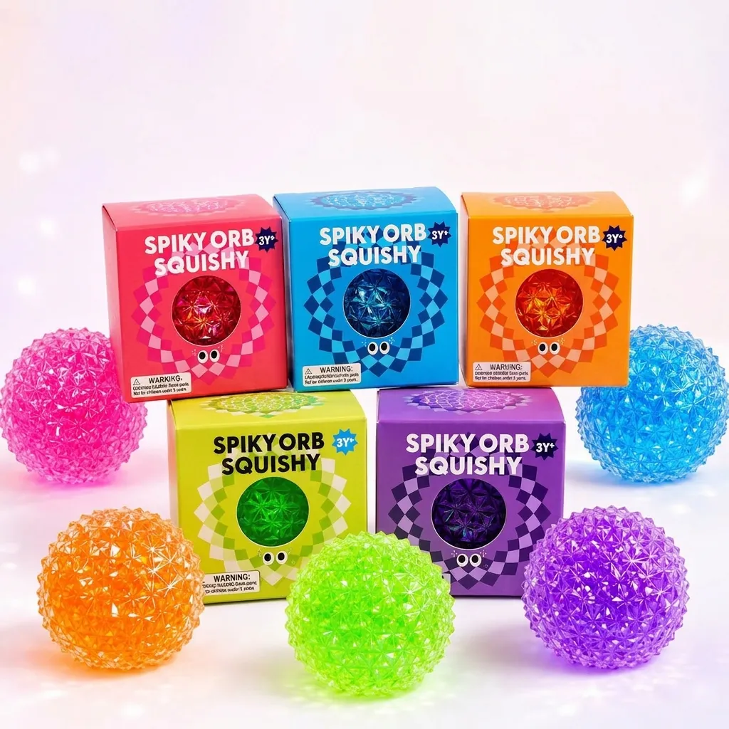 Balle Squishy au Maltose Diamant Paillettes Jouet Anti-stress Rebond Lent Balle Sensorielle Fidget Pour Enfants Adultes Cadeau