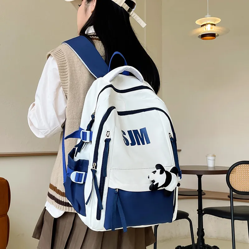 Mochila Retro Americana Para Estudiantes Universitarios Ig Para Mujeres De Gran Capacidad Mochila Escolar Para Estudiantes De Secundaria Y Preparatoria Mochila Para Laptop Para Hombres
