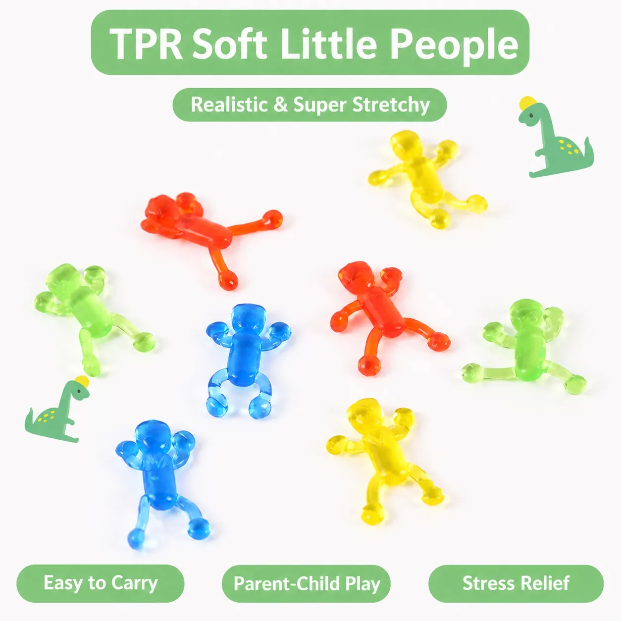 TPR Soft Rubber Sticky Wall Climber Man Novelty Stress Relief Squishy Toy For Party Favors And Spoof Gifts