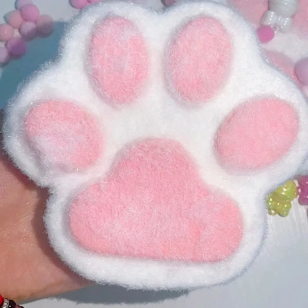 Giocattolo Squishy Gigante a Forma di Zampa di Gatto Peluche Antistress Morbido Giocattolo Sensoriale per Bambini Adulti Decorazione Kawaii