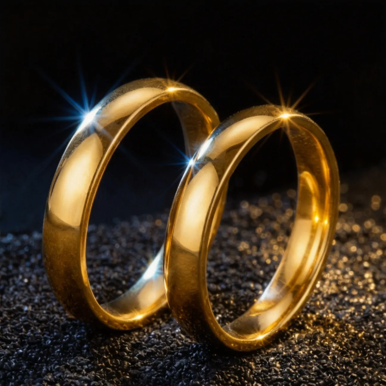 Bague Minimaliste en Acier Titane de Luxe Poli Miroir Résistant à la Décoloration Anneau Simple pour Femmes Hommes Bijoux de Mode Cadeau