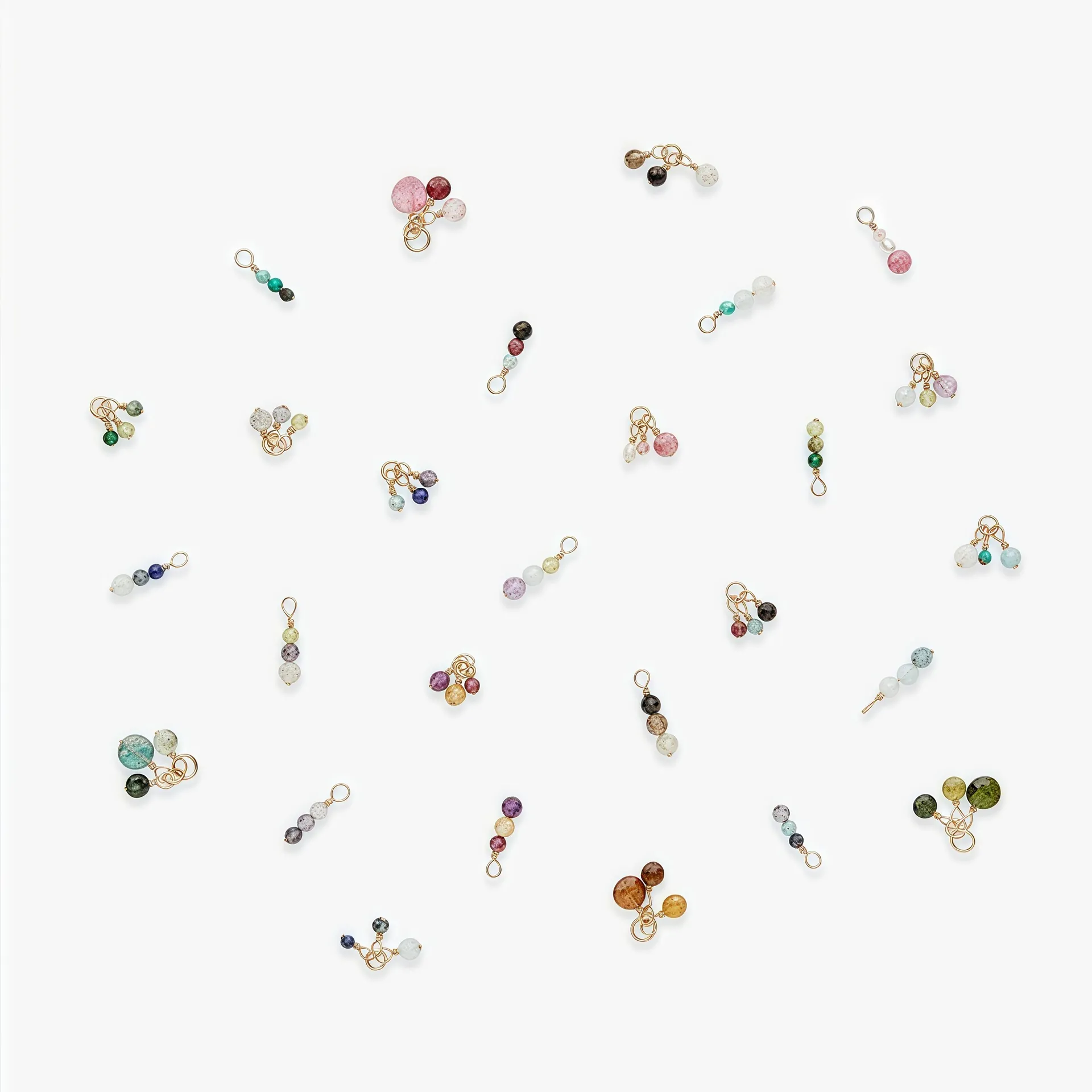 Edelstahl Künstliche Perle Perlen Anhänger Halskette DIY Schmuck Zubehör Bunte Glas Perlen Anhänger Für Damen
