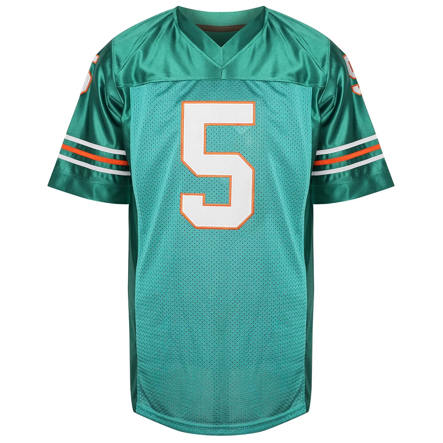 Herren Vintage American Football Trikot Bestickt Finkle Aqua Mesh Bestickt Schnelltrocknend Retro Sport Top