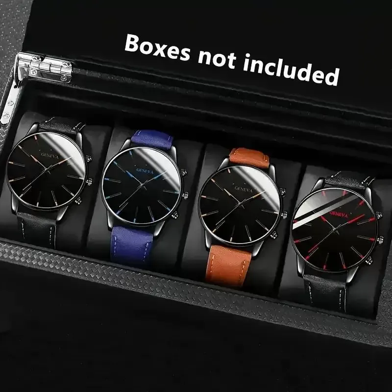 Orologio al Quarzo Business da Uomo Cinturino in Acciaio Specchio in Vetro a Luce Blu Quadrante Decorativo a Tre Occhi Collezione Orologi