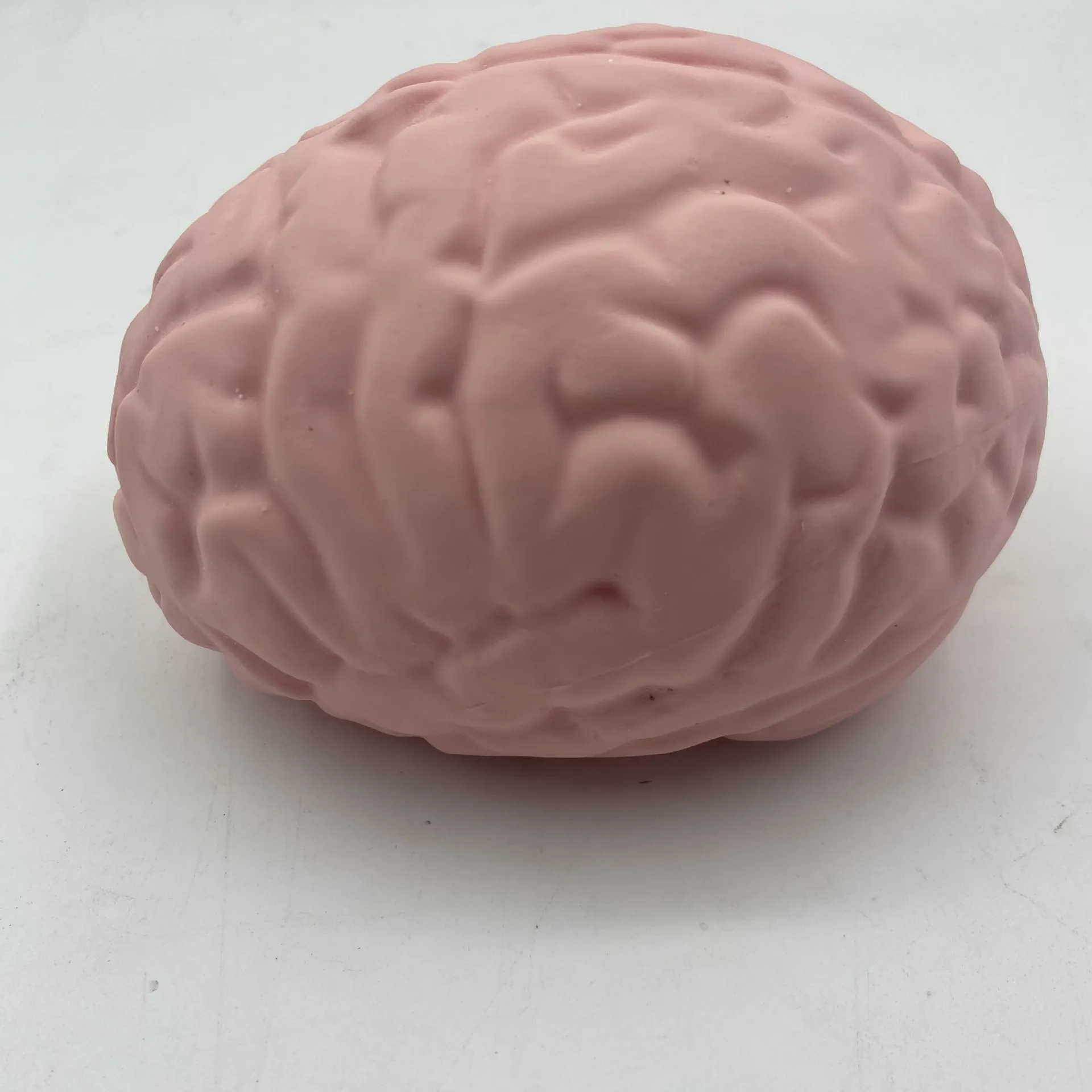 Realistic Brain Squishy Squeeze Toy Human Organ Slow Rebound Stress Relief Toy For Office Desk Decor Halloween Prank Prop