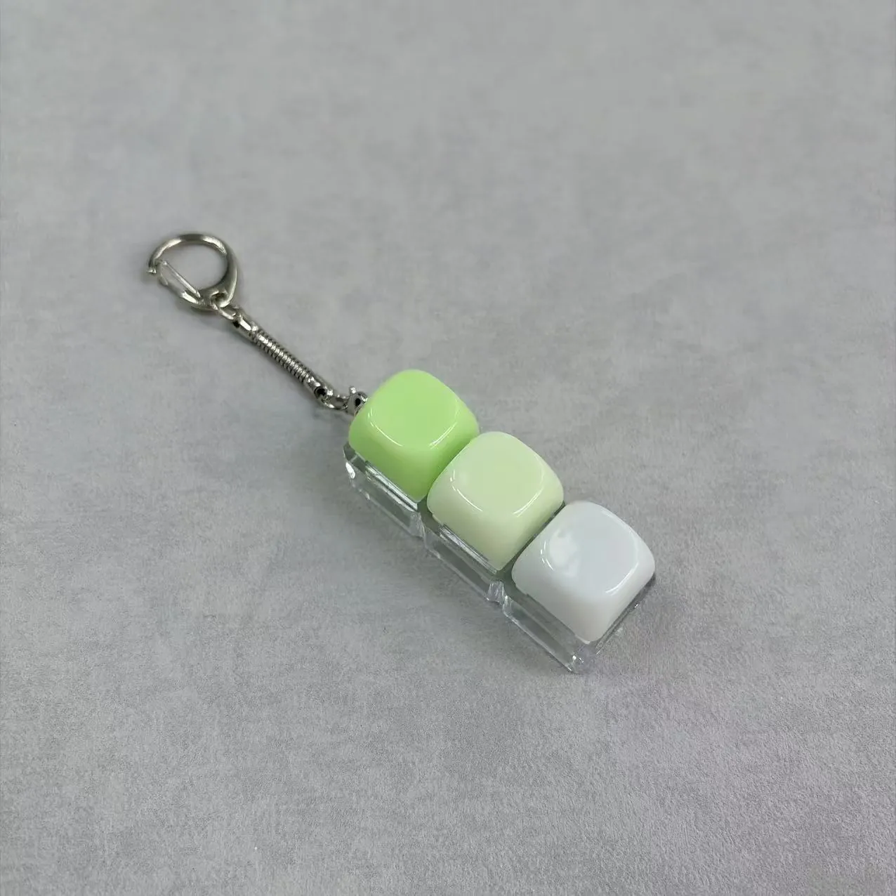 Mechanical Axis Fidget Toy Keychain Luminous 3 Keys Stress Relief Button Toy For Keyboard Lovers Office Decompression Gift