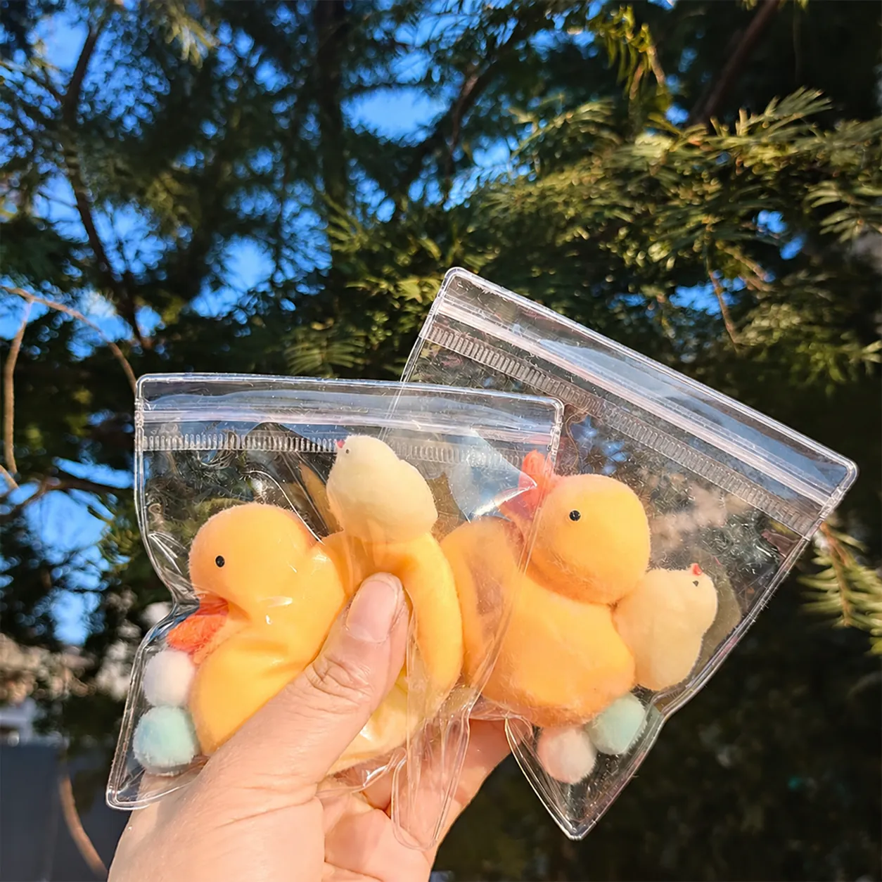 Προσομοίωση Μικρή Κίτρινη Πάπια Squishy Παιχνίδι Πολύ Μαλακό Πάπια Κοτόπουλο Παιχνίδι κατά του Στρες Μαθητικό DIY Διακοσμητικό Δώρο