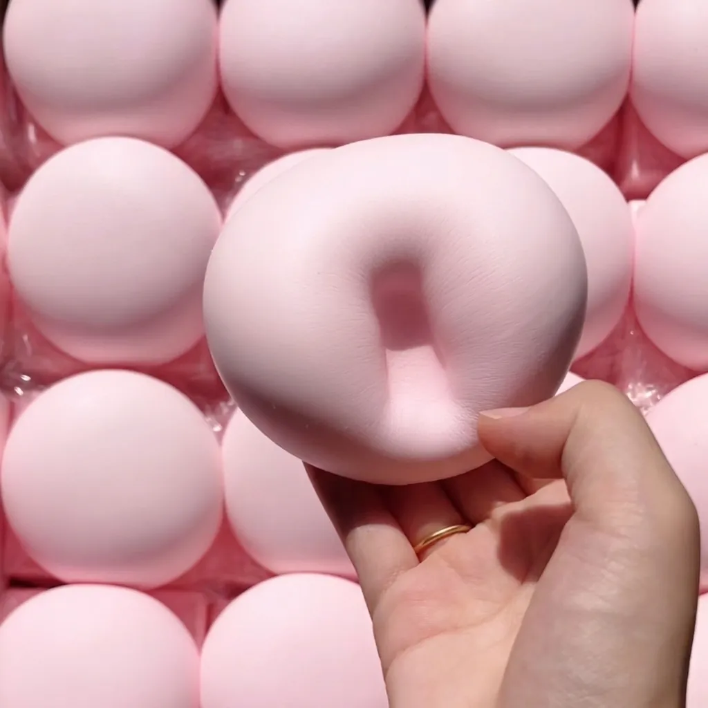 Erdbeere Daifuku Mochi Squishy Spielzeug Weich Slow Rising Stressabbau Fidget Spielzeug Für Erwachsene Jugendliche Mochi Squeeze Spielzeug