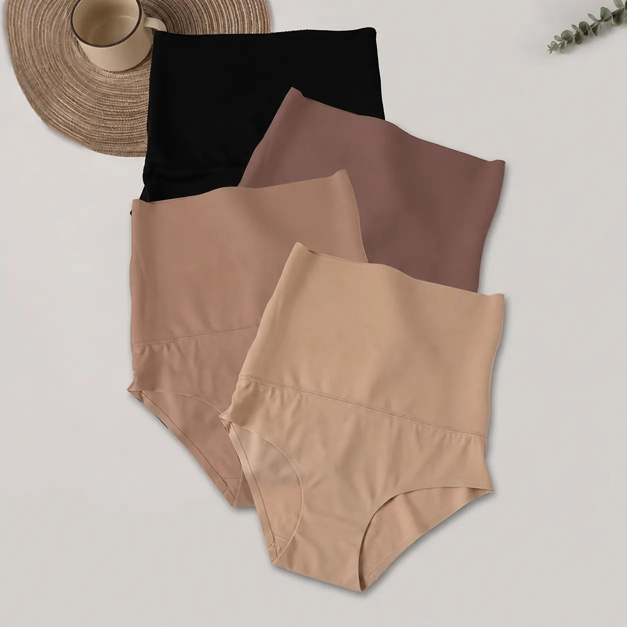 Dames Hoge Taille Corrigerend Ondergoed Postpartum Buikcontrole Naadloos Body Shaper Nylon Onderbroek