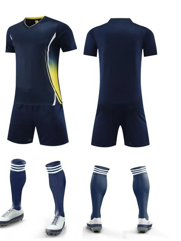 Maillot de Football Unisexe Hommes Femmes Séchage Rapide Respirant Survêtement d'Entraînement Haut Et Bas Sportswear