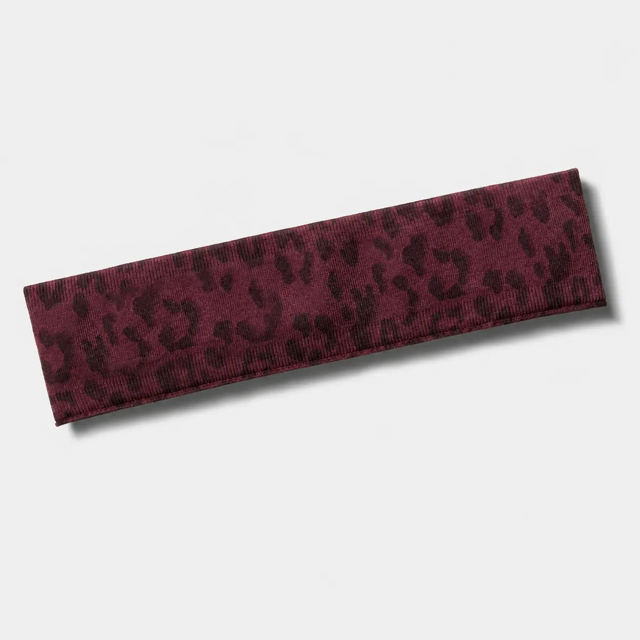 Seamless Leopard Print Yoga Headband For Women Non-Slip High Elasticity Workout Hair Band For Running Fitness Cycling Sport Accessories