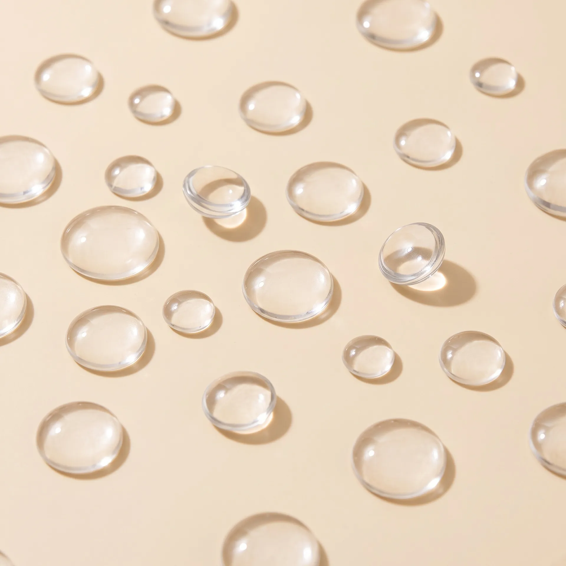 Klare Runde Glas-Cabochons Transparente Kuppel-Vergrößerungspatch Für DIY-Schmuckherstellung Zubehör Halskette Kühlschrankmagnet Zubehör