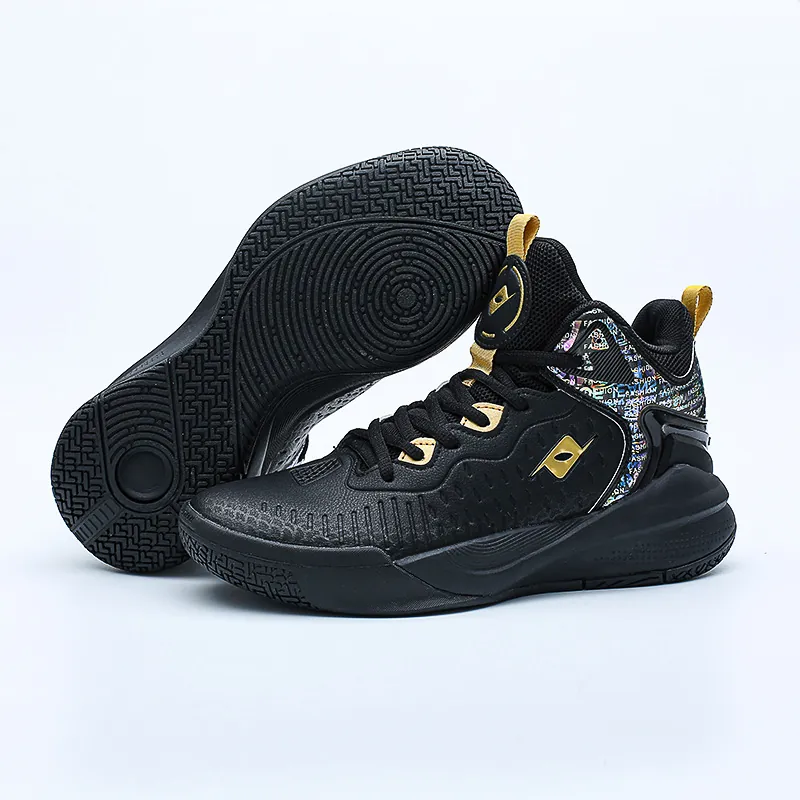 Men's Basketball Shoes High-Top Non-Slip Wear-Resistant Training Sneakers For Teenagers Sport Youth Basketball Sneakers