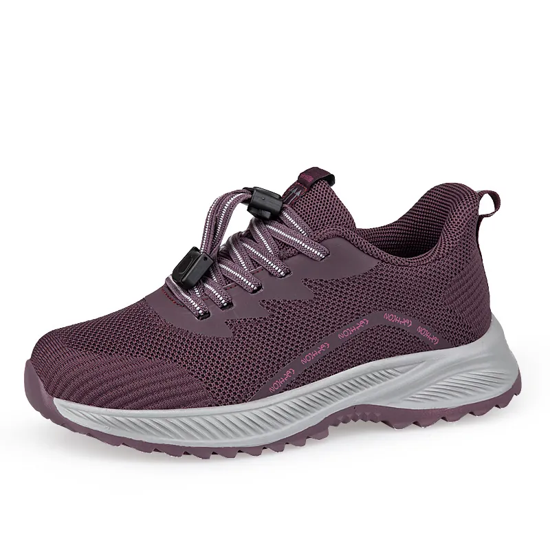 Men Women Walking Shoes Breathable Mesh Sneakers Outdoor Travel Running Shoes Lightweight Non-slip Casual Athletic Shoes For Seniors C3899