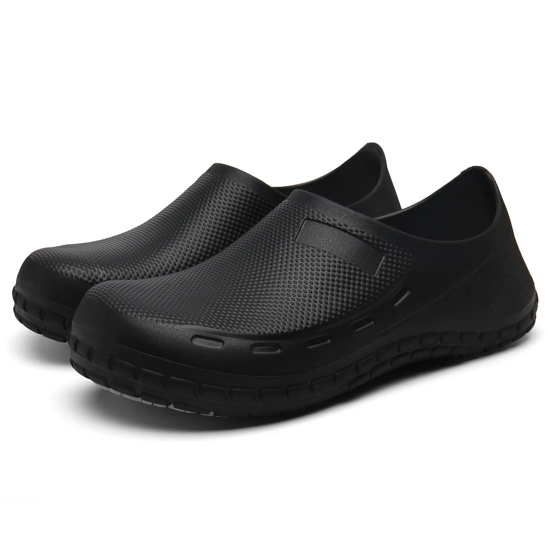 Leichte Wasserdichte Kochschuhe Rutschfest EVA Arbeitsschuhe Slip-On Professionelle Krankenhaus Pflegeschuhe Für Herren Casual Clogs